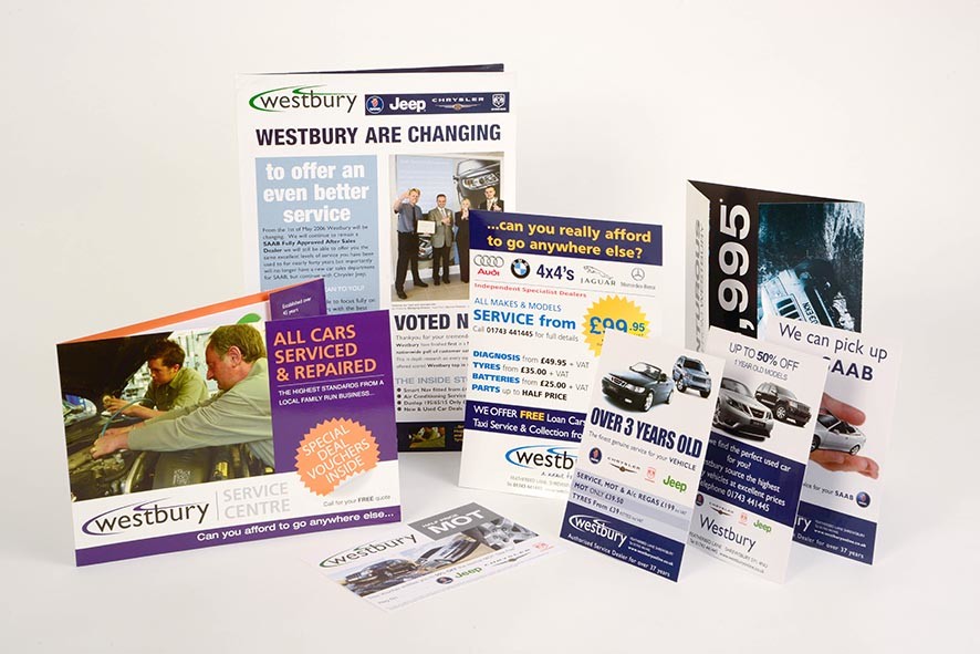  Westbury mailers